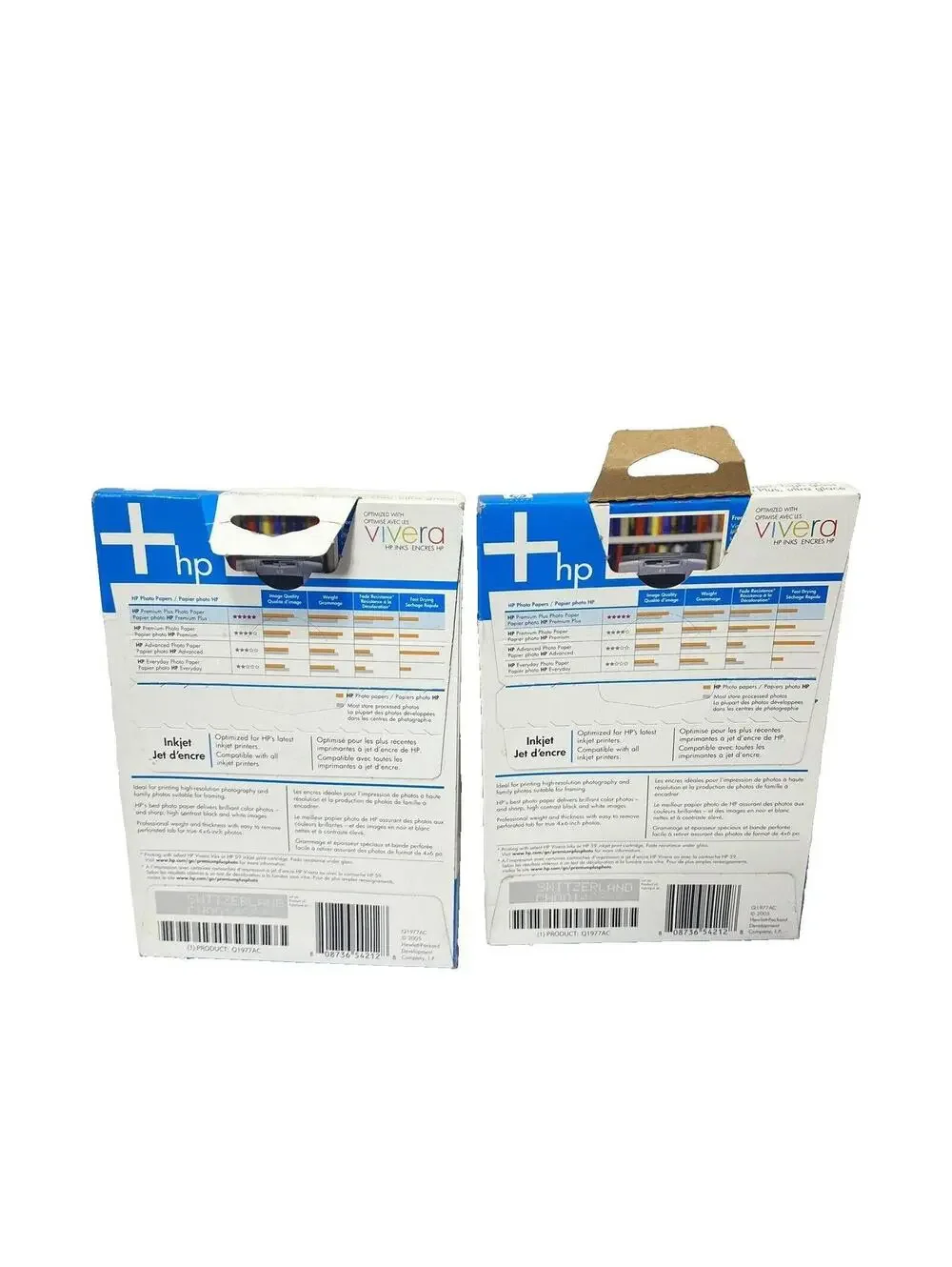 Premium Plus HP Photo Paper 2-Box Set High Gloss Inkjet 4x6